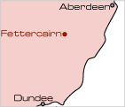 Fettercairn map